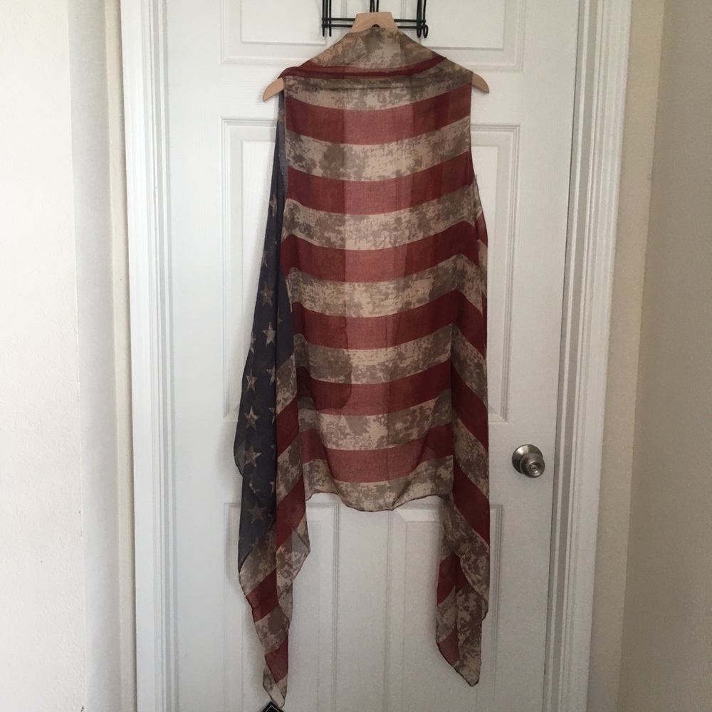 🇺🇸 American Flag Kimono - Picture 3 of 7